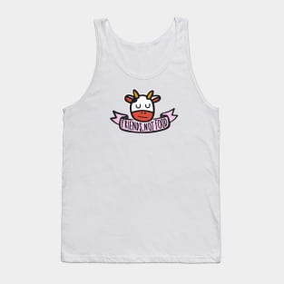 Friends, Not Food Tank Top